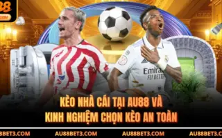 Kèo Nhà Cái Tại AU88 Và Kinh Nghiệm Chọn Kèo An Toàn